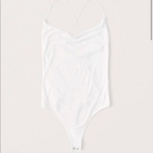 White A&F bodysuit